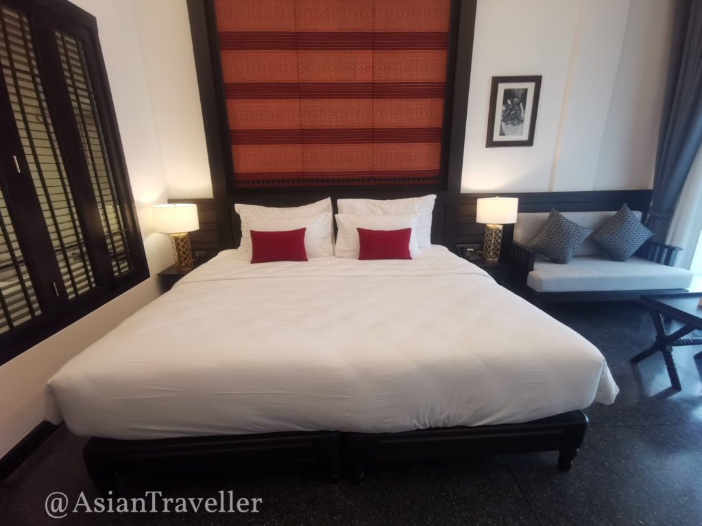 Aksara Heritage hotel in Chiangmai bedroom